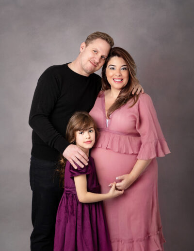 Beautiful Maternity Portrait With Family
