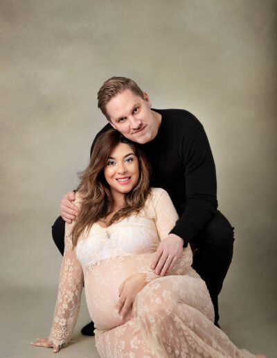 Vanessa - Maternity Portrait With Her Partner
